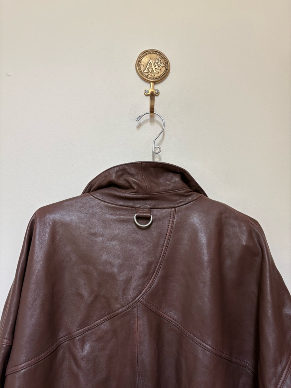 NWOT Free People We The Free Sonny Leather Pullover Jacket Size Large - Picture 13 of 16
